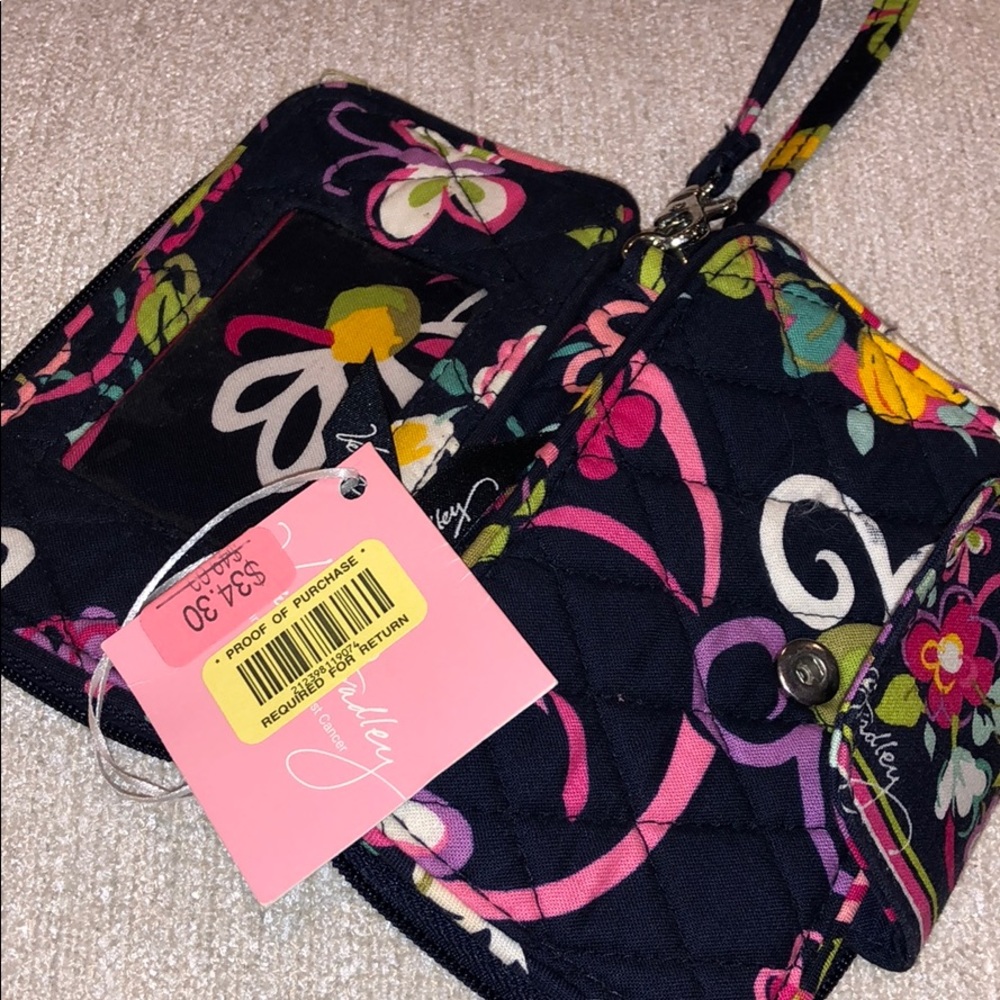 Vera Bradley phone and wallet wristlet